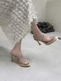 Wexleyjesus Open Toe Pumps Sandals