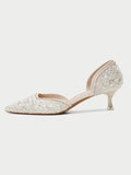 Wexleyjesus Rhinestone Shiny Pumps