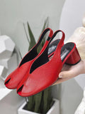 Wexleyjesus Open Toe Pure Color Shoes Pumps Sandals