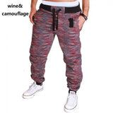 Wexleyjesus Men's Camouflage Pants Hip Hop Style Pleated Harem Trousers Male Sports Sweatpants Plus Size S-3Xl Pockets Pants for Men Brand