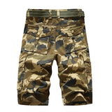 Wexleyjesus Camouflage Cargo Shorts Men 2024 New Mens Casual Shorts Loose Cotton Work Short Pants Man Plus Size 29-40