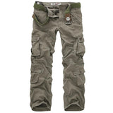 Wexleyjesus Men Cargo Pants High Quality Casual Long Trousers Loose Multi Pocket Camouflage Military Pants Men's street Joggers Plus Size