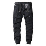 Wexleyjesus Cargo Pants Men Cotton Casual Pants lastic Outdoor Hiking Trekking Tactical Sweatpants Men Military Multi-Pocket Combat Trousers