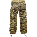 Wexleyjesus Men Cargo Pants High Quality Casual Long Trousers Loose Multi Pocket Camouflage Military Pants Men's street Joggers Plus Size