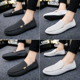 Wexleyjesus Big Size 38-46 Men's Loafers Comfortable Flat Casual Shoes Men Breathable Slip-On Soft Driving Moccasins Zapatos De Hombre