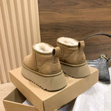 Wexleyjesus Platform Sheepskin Boot