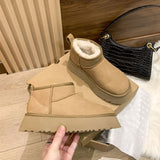 Wexleyjesus Platform Sheepskin Boot