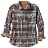 Wexleyjesus Autumn New Casual Shirts Mens Plaid Long Sleeve Turn-down Collar Vintage Shirt Tops Men Trendy Button-up Shirt Streetwear