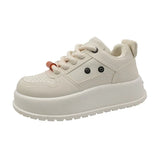 Wexleyjesus Versatile Muffin Thick-soled Heightening Board Shoes, New Spring and Autumn High-end Casual Sports Shoes