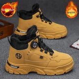 Wexleyjesus Winter Sneaker Shoes Man Lace Up Booties Ankle Snow Sport Boots for Men Thick Plush Fashion Offer Fleece Luxury Sale Comfortable