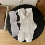 Wexleyjesus Fashionable And Creative Magnetic Socks Black And White Cartoon Couples Medium Sleeve Socks Magnetic 3D Hand In Hand Fun Socks