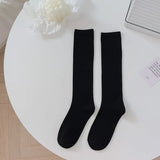 Wexleyjesus New Bear Jacquard Calf Socks Breathable Medium Tube Socks Korean Version Personality Pile Socks