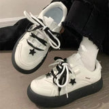 Wexleyjesus Kawaii Sports Shoes Platform Spring Summer 2024 Sneakers for Women Skateboard Vulcanize Casual Cute Korean Footwear