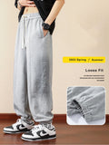 Wexleyjesus New Men's Sweatpants Baggy Joggers Streetwear Fashion Letter Loose Harem Pants Casual Cotton Sweats Trousers Plus Size 8XL