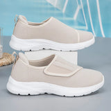 Wexleyjesus Light Casual Walking Shoes, Breathable Non Slip Shoes For Middle-aged And Elderly People, Adjustable Elastic Shoes, Novel Spring