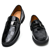 Wexleyjesus Patent Leather Loafers Men Casual Shoes For Gentleman Loafer Formal Shoes Instappers Heren Big Size 47 48