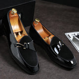 Wexleyjesus Fashion Man's Casual Shoes Leather Monk Loafers Mens Slip-on Moccasins Men Comfortable Driving Flats Stylish