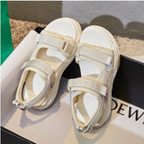 Wexleyjesus Summer New Soft Soles To Wear Casual Flat Sports Sandals Women Beach Sandals Women's Sandals