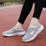 Wexleyjesus Fashion Shoes for Men and Women Light Breathable Couple Half Slippers Outdoor Casual Men slippers for Summer plus Size