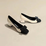 Wexleyjesus Spring And Autumn Casual French Elegance Mid Heels Temperament Fashion Sweet Girls Ol Ladies Kawaii Shoes