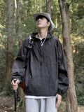 Wexleyjesus  Summer Hooded Jacket Men Sports Waterproof Sun Protection Clothing Fishing Hunting Clothes Quick Dry Skin Windbreaker C14