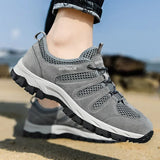 Wexleyjesus Men Soft Casual Shoes Summer Breathable Outdoor Mesh Sneakers Male Light Black Footwear Flat Fashion Boys Travel Zapatillas