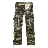 Wexleyjesus Cargo Pants Men Camouflage Tactical Cotton Trousers Casual Pants Men Cargo Joggers Multi Pocket Trousers Military Straight