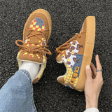 Wexleyjesus New Four Seasons Fashion Brand Niche Explosive Bread Shoes Lovers Students Leisure Sports Board Shoes Men's and Women's Shoes