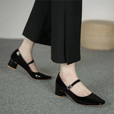 Wexleyjesus New Sweet Bowtie Chunky Platform Pumps for Women Super High Heels Buckle Strap Woman Thick Heel Shoes Ladies