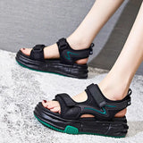 Wexleyjesus Summer New Soft Soles To Wear Casual Flat Sports Sandals Women Beach Sandals Women's Sandals