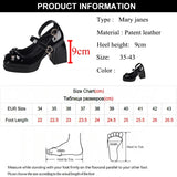 Wexleyjesus Punk Heart Buckle High Heels Pumps Women Autumn Y2K Black Chunky Platform Lolita Shoes Woman Bowtie Thick Heel Gothic Shoes