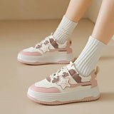 Wexleyjesus Woman 2024  Casual Female Sneakers Mixed Colors Round Toe Clogs Platform New Cute Retro Small Summer Shoes