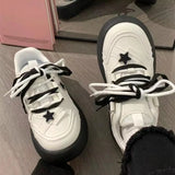 Wexleyjesus Kawaii Sports Shoes Platform Spring Summer 2024 Sneakers for Women Skateboard Vulcanize Casual Cute Korean Footwear