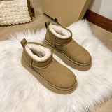 Wexleyjesus Platform Sheepskin Boot