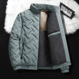 Wexleyjesus Winter Jacket Men Quilted Jacket Men Cotton Padded Coat Warm Streetwear Stand Collar Casual Puffer Jacket Plus Size 6XL 2024