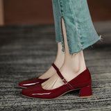 Wexleyjesus New Sweet Bowtie Chunky Platform Pumps for Women Super High Heels Buckle Strap Woman Thick Heel Shoes Ladies