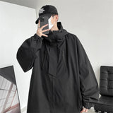 Wexleyjesus Spring Casual Hooded Jackets For Men Streetwear Windbreaker Men's Autumn Jacket Fashion Oversize Women's Jacket