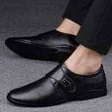 Wexleyjesus Men's Wedding party Shoes outdoor Fashion Casual Mens genuine Leather Loafers Comfortable Slip-on Moccasins Men shoes