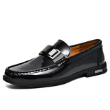 Wexleyjesus Patent Leather Loafers Men Casual Shoes For Gentleman Loafer Formal Shoes Instappers Heren Big Size 47 48