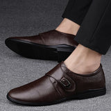 Wexleyjesus Men's Wedding party Shoes outdoor Fashion Casual Mens genuine Leather Loafers Comfortable Slip-on Moccasins Men shoes