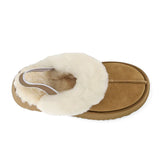 Wexleyjesus Warm Sheepskin Platform Slippers