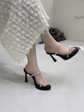 Wexleyjesus Open Toe Pumps Sandals