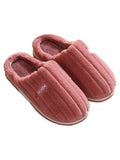 Wexleyjesus Indoor Warm Non-Slip Pure Color Slippers