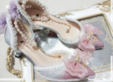 Wexleyjesus Sweet lolita shoes vintage round head low heel women shoes cute bowknot cross bandage kawaii shoes loli cosplay kawaii girl