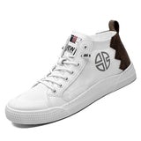 Wexleyjesus  Superstar Men's Brand Shoes Comfortable Microfiber Flat Shoes Men Breathable White Sneakers Men High Top Skateboard Shoes