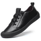 Wexleyjesus Genuine Leather Shoes Men Sneakers Cow Leather Mens Casual Shoes Cool Young Man Black White Shoes Male Footwear A2217