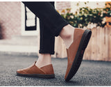 Brand New Fashion Men Loafers Men Leather Casual Shoes High Quality Adult Moccasins Men Driving Shoes Male Footwear