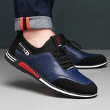 New Men Shoes Leather Cowhide Leather Shoes Men Comfortable Low-top British Casual Single Shoes Leather Shoes 1005002902036134