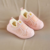 New Kids Baby Girl Boy Shoes Soft Non-slip Infant First Walkers Winter Warm Plush Baby Flat Sneakers Toddler Shoes SXB026