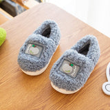 Winter Kids Indoor Shoes Baby Toddler Soft Non-slip Warm Slippers Casual Boys Girls Cotton Slippers SBA029